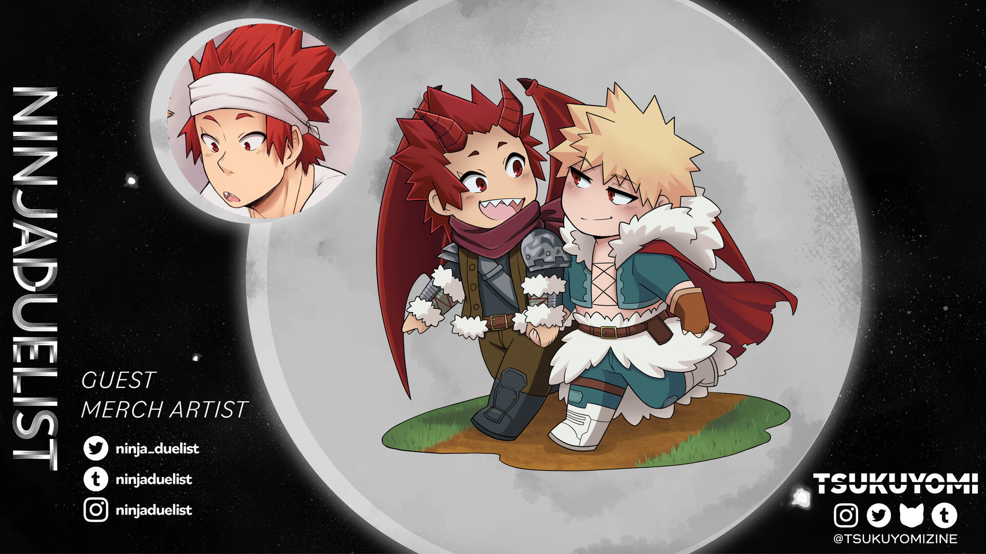 NINJADUELIST - Guest Merch Artist